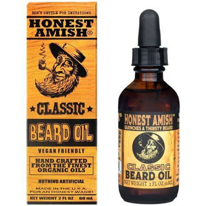 Honest Amish Classic Beard Oil