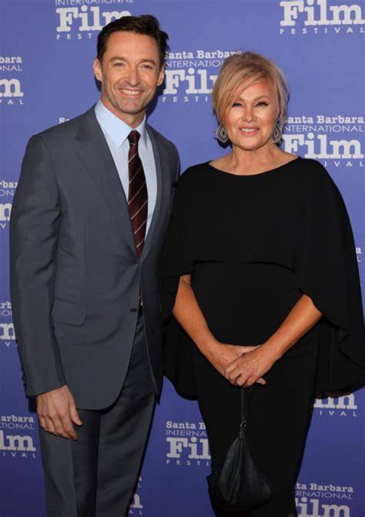 Hugh and Deboraa pictured together