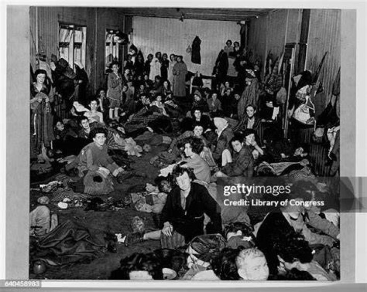 Hundreds of people packed inside the room with no social distancing