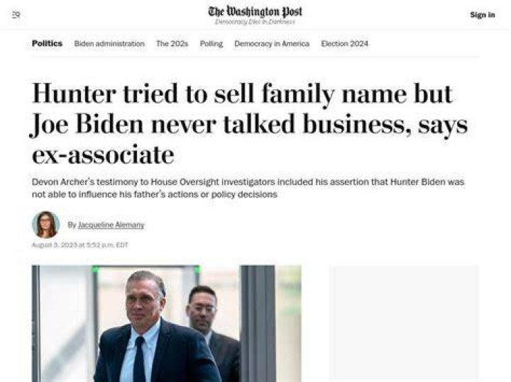 Hunter tried to justify his affair with Hallie Biden