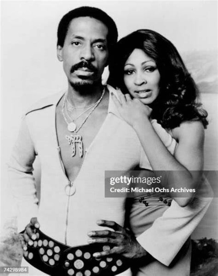 Husband-and-wife Ike & Tina perform onstage in Los Angeles
