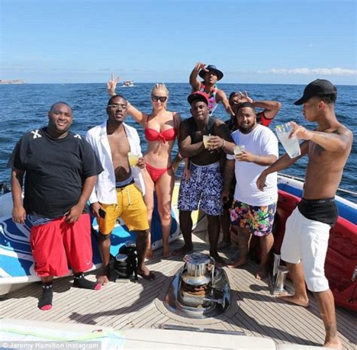 Iggy and LJay Curries yacht outing made the headlines in 2017