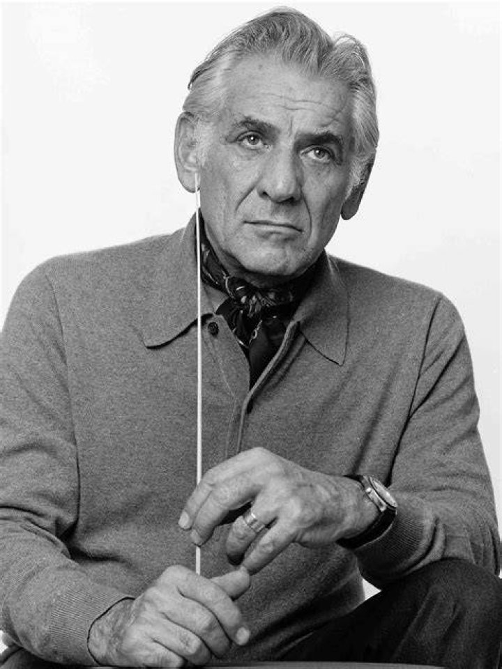 In character as Leonard Bernstein in the upcoming biopic Maestro
