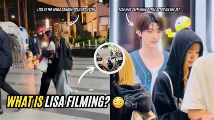 In November, Lisa was caught having a wardrobe malfunction