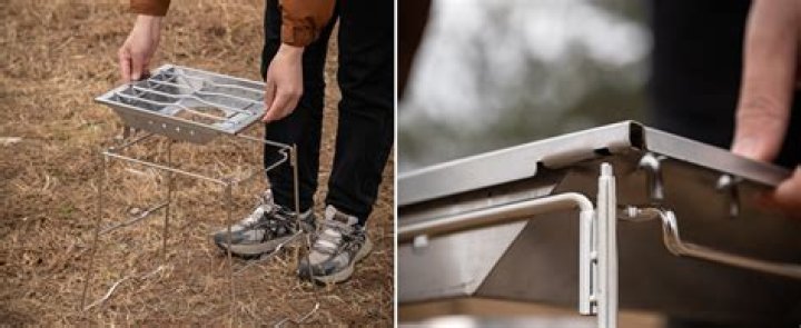 Influencer kapriisun installed a camping heater to the water pump outside her tiny home for easy access to a shower