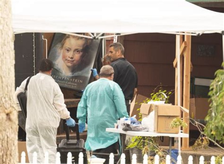 Investigators have been coy about what they found but described the search as 'fruitful'