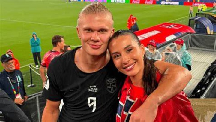 Isabel Haugseng Johansen is seeing Man City striker Erling Haaland