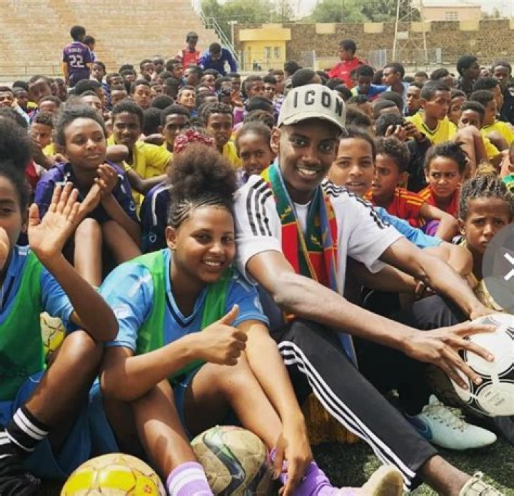 Isak visited Eritrea, where his parents fled because of a long civil war