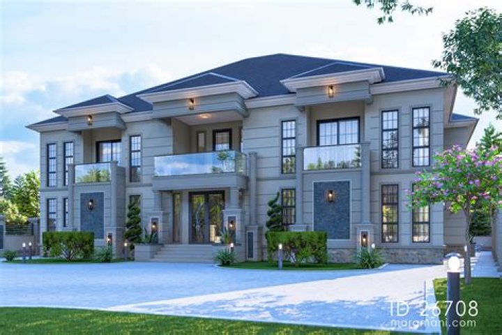 It has six bedrooms and numerous reception rooms