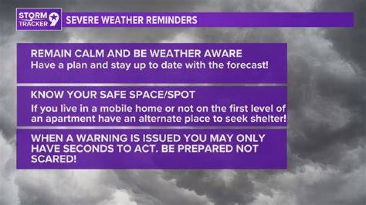 It issued a warning on social media urging all personnel to 'take cover' immediately