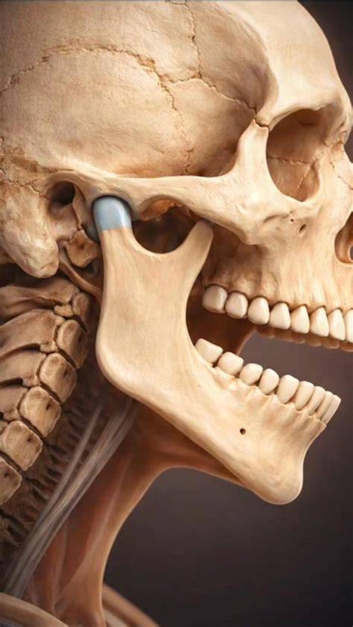 It suddenly extends its jaw, revealing a terrifying set of teeth