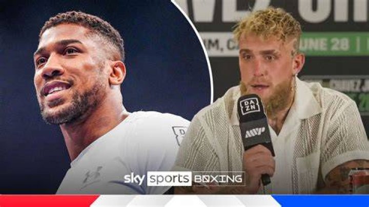 Jake Paul speaking to SunSport