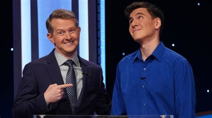 James and host Ken Jennings hugged it out as James prevailed