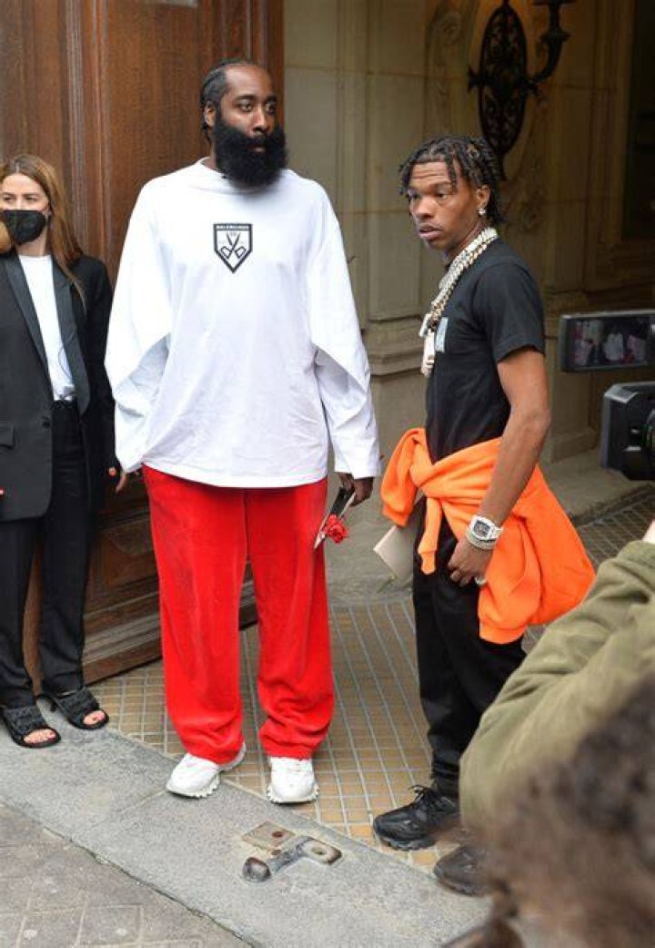 James Harden and Lil Baby were in Paris for Fashion Week