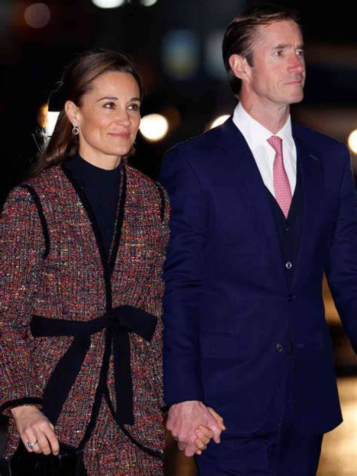 James Matthews and wife Pippa Middleton