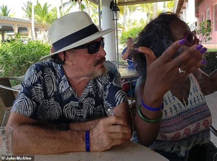 Janice met the antivirus pioneer in&nbsp;2012 in Miami