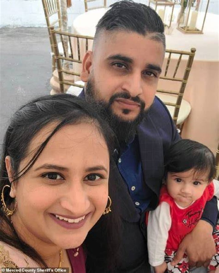 Jasdeep Singh, 36, Jasleen Kaur, 27, and their baby girl Aroohi Dheri were abducted at gunpoint