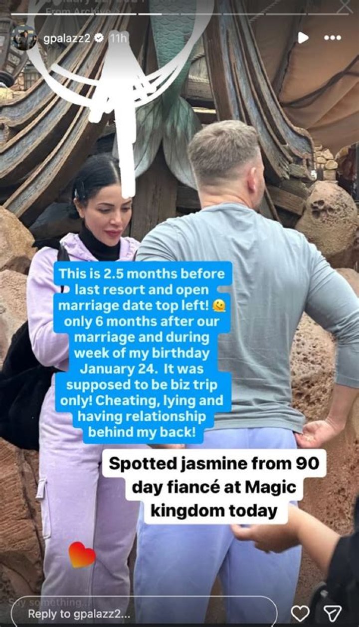 Jasmine insisted it wasn't funny