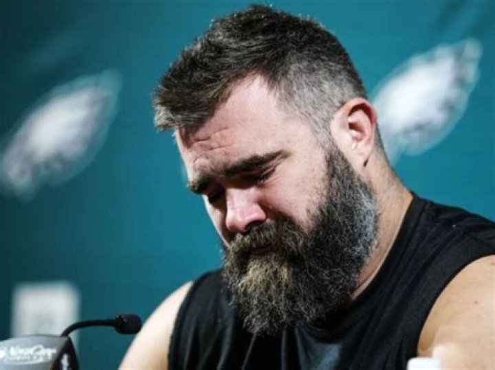 Jason Kelce Cries Gets Emotional as Eagles 2023 Season Comes to an End