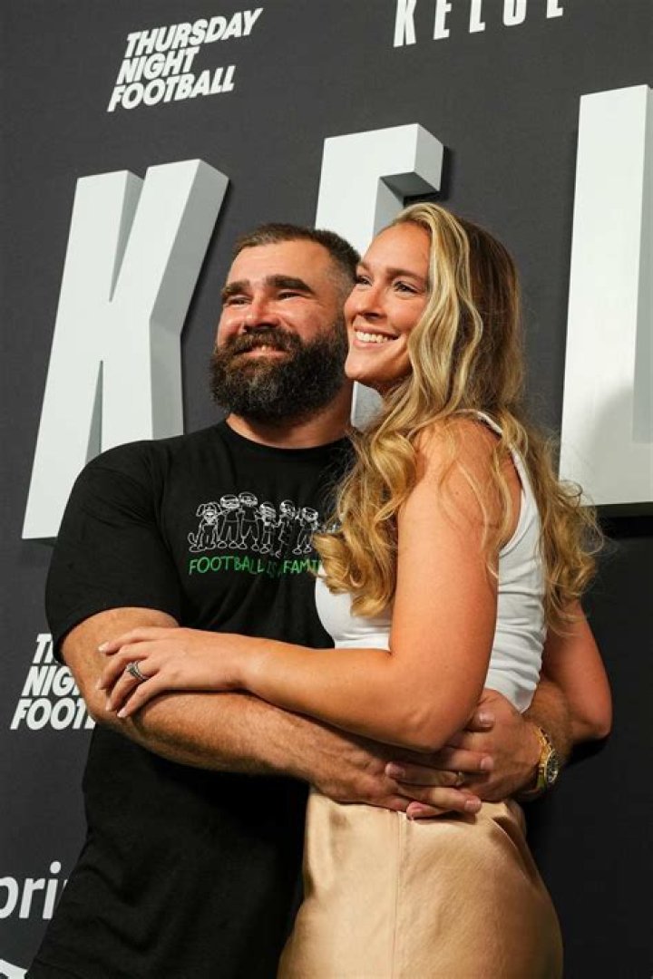 Jason Kelce Says Wife Kylie and Kids Are 'Eagles Fans,' But 'Sometimes' Root for Travis' Chiefs