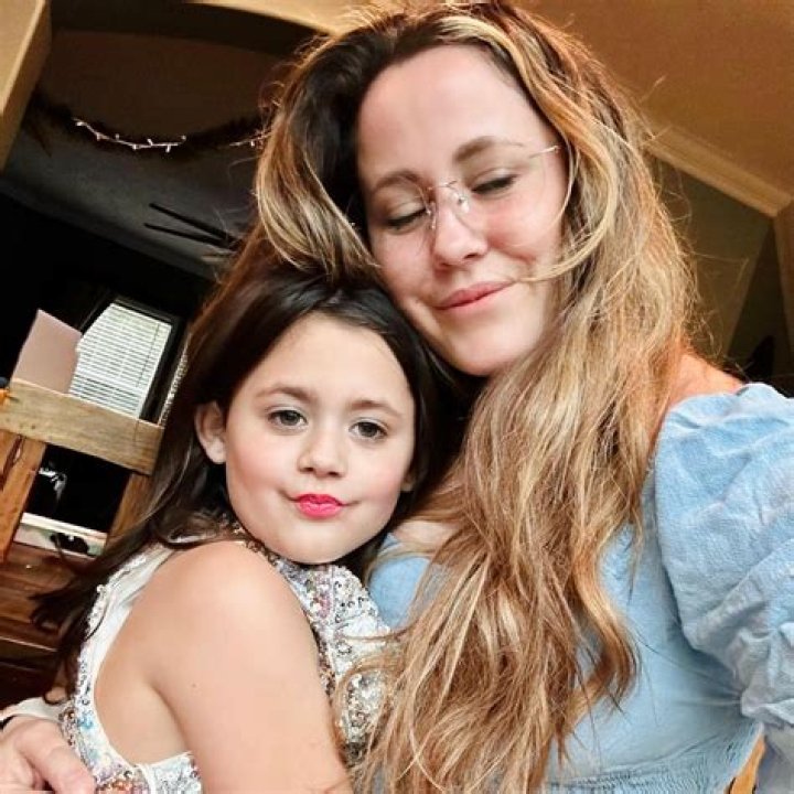 Jenelle Evans pictured with her kids