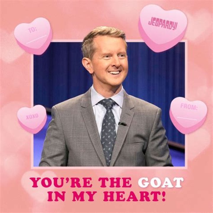Jeopardy! celebrated Valentine's Day with custom cards on Instagram