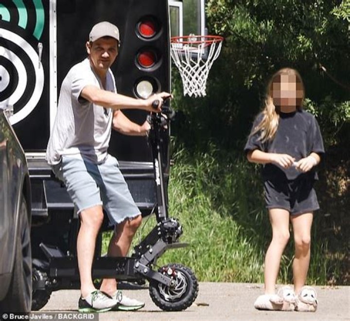 Jeremy carried his daughter during their camping trip