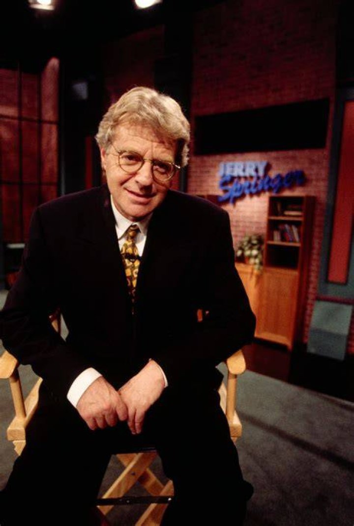 Jerry Springer became famous for his controversial TV show