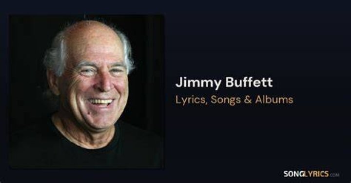 Jimmy Buffett is listed in the contact doc