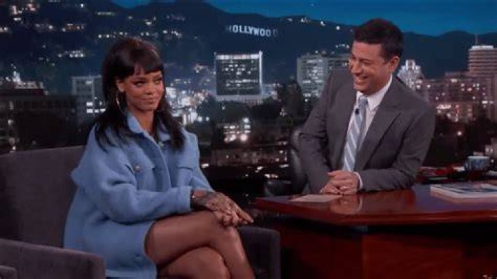 Jimmy Fallon Rihanna prank - flashlight