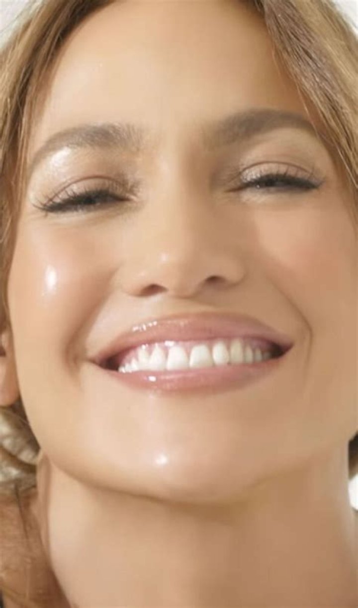 JLo beamed as she posed on the sandy beach
