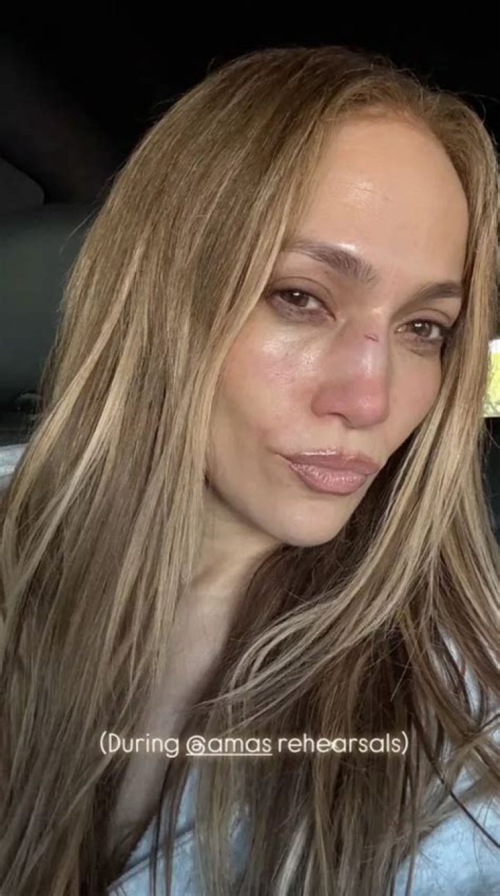JLo previously showed off her butt again in an Instagram selfie she captioned, 'beach bum'