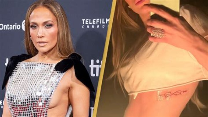 JLo showed off her tattoo tribute to husband Ben Affleck on Valentine's Day