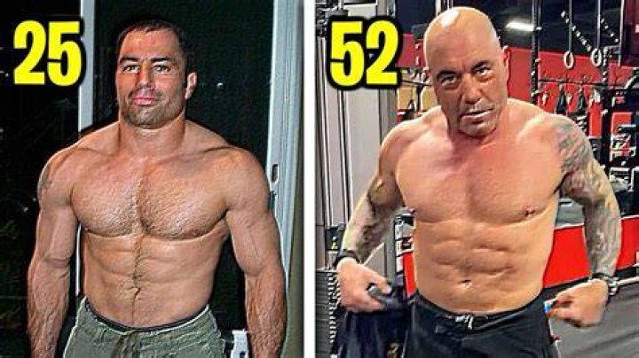 Joe Rogan shows off the car to fellow car enthusiast Jay Leno