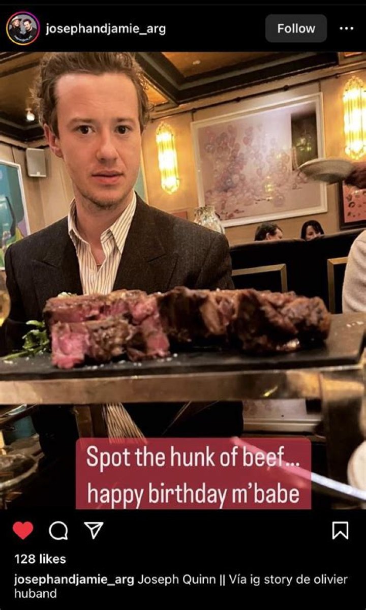 Joe shared this pic with the actress in his birthday tribute to her