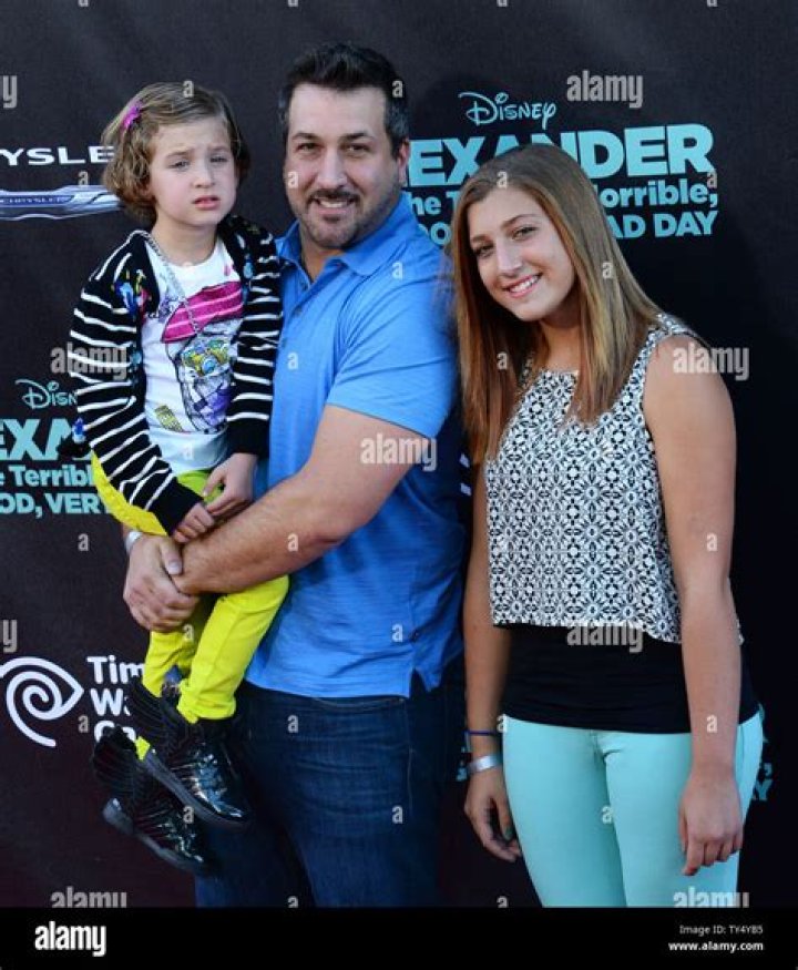 Joey Fatone With Family Co-Parenting