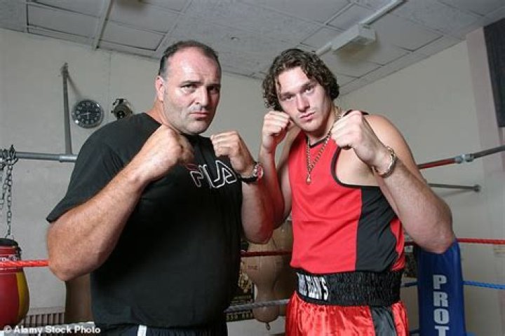 John Fury with his son Tommy Fury