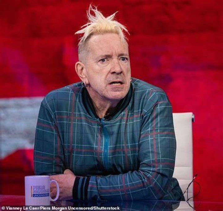 John Lydon announced the heartbreaking news alongside this photo
