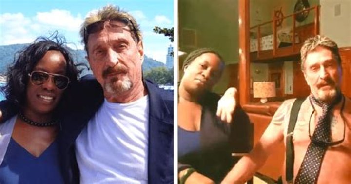 John McAfee and his wife, Janice