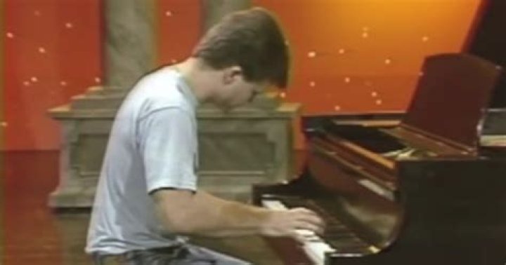 Johnny performed piano for revellers at Burning Man - he's attended eight times in total