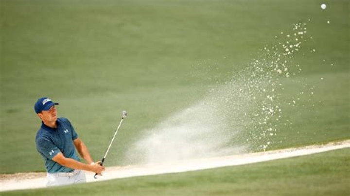 Jordan Spieth in action at the AT&T Pebble Beach Pro-Am