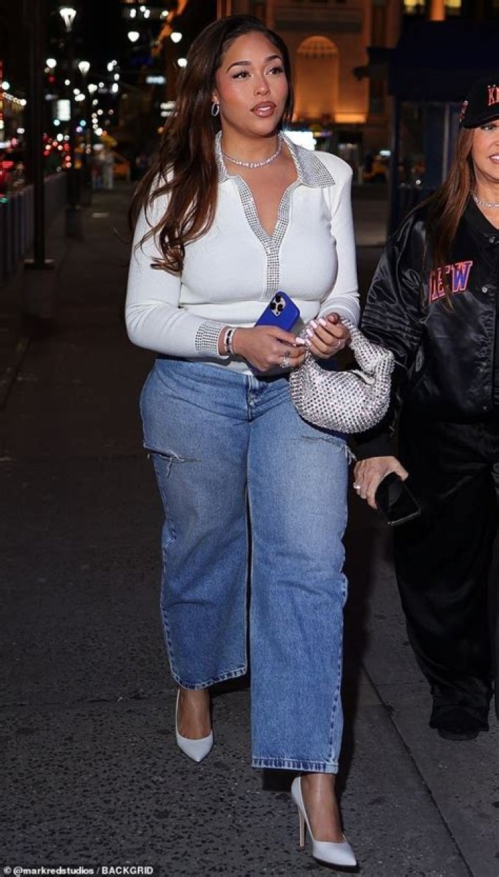 Jordyn Woods Looks Epic in Orange Popcorn Getup During London Fashion Week