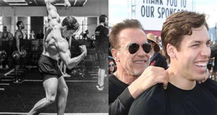  Joseph and famous father, Arnold, are now very close since the scandal broke in 2011