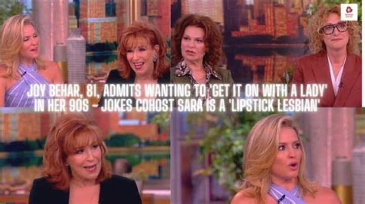 Joy Behar Jokes About Being Forced Off The View