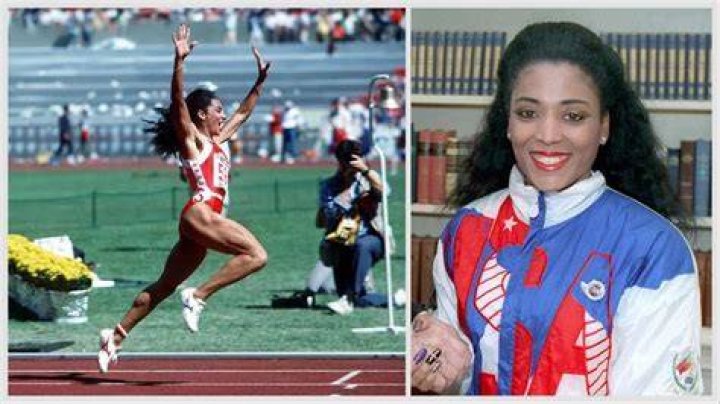 Joyner set world records in 1988 for the 100 meters and 200 meters