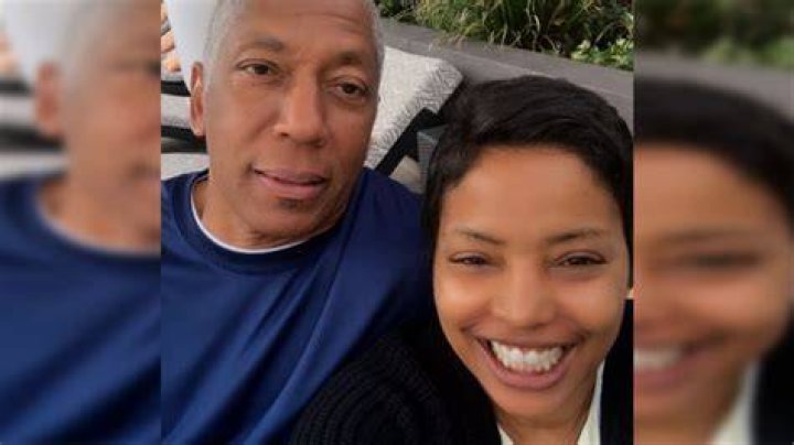 Judge Lynn Toler with her husband in the photo she posted announcing his death