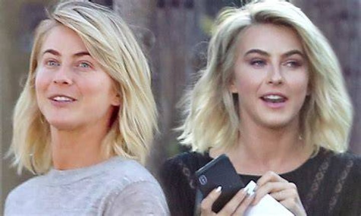 Julianne Hough went makeup-free while showing off several glam outfits for her Christmas special on Disney.