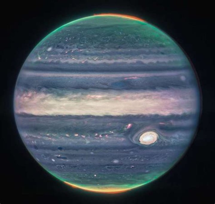 Jupiter can be seen here as the bright star to the right of the image