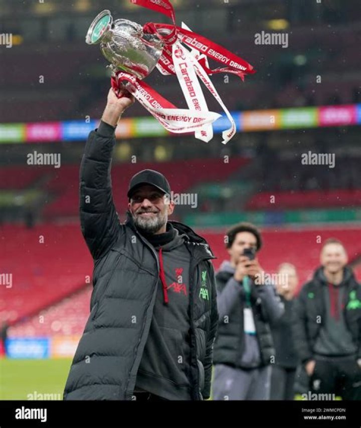 Jurgen Klopp described the trophy win as the 'most special' of his career