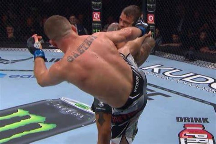 Justin Gaethje defeated Dustin Poirier with a head-kick KO in the event of UFC 291 on Saturday night